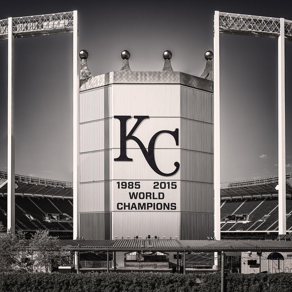 Royals Stadium 1985 World Series Lithograph